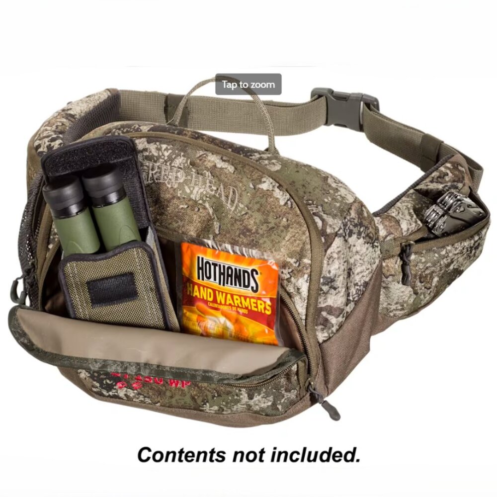 RedHead Fanny Waist Pack Camo Lumbar Hunting Hiking Fishing Camping Pockets Bag.